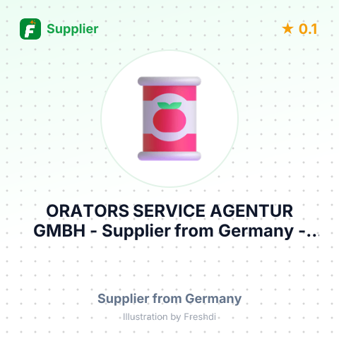 ORATORS SERVICE AGENTUR GMBH – summary card, no photo uploaded yet