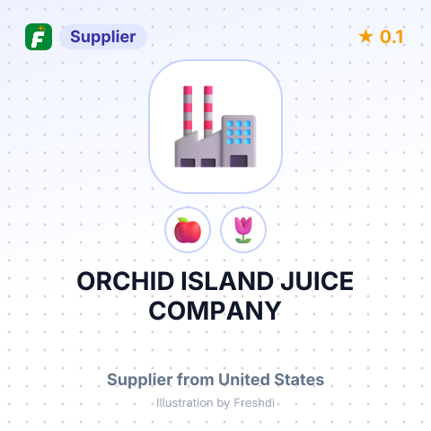 ORCHID ISLAND JUICE COMPANY – summary card, no photo uploaded yet