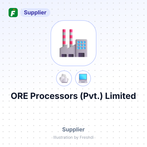 ORE Processors (Pvt.) Limited – summary card, no photo uploaded yet