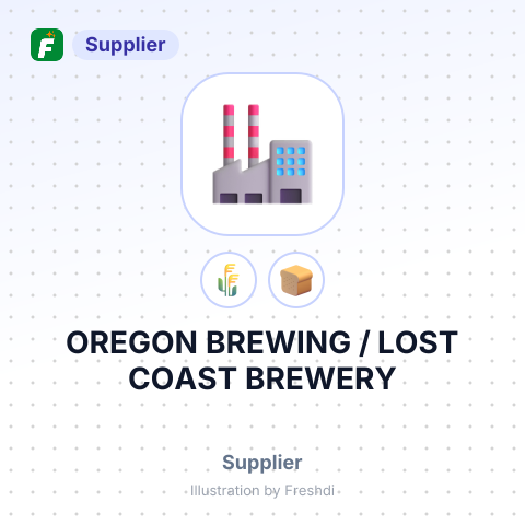 OREGON BREWING / LOST COAST BREWERY – summary card, no photo uploaded yet
