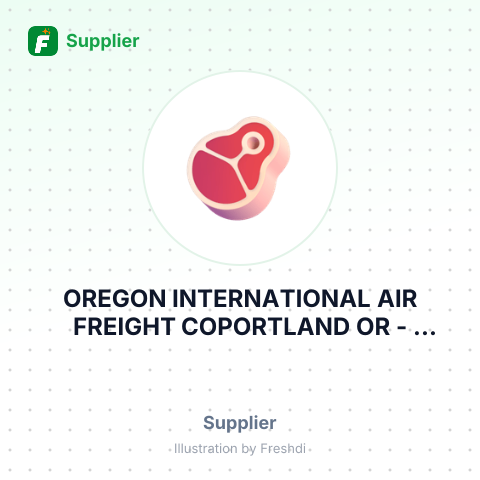 OREGON INTERNATIONAL AIR FREIGHT COPORTLAND OR – summary card, no photo uploaded yet