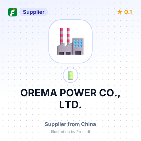 OREMA POWER CO., LTD. – summary card, no photo uploaded yet
