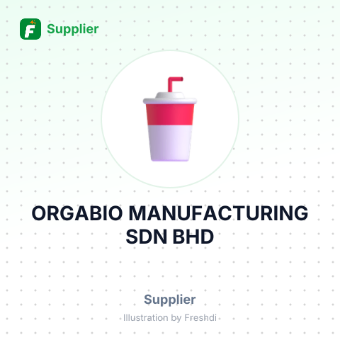 ORGABIO MANUFACTURING SDN BHD – summary card, no photo uploaded yet