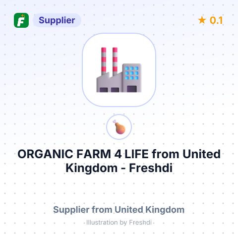 ORGANIC FARM 4 LIFE – summary card, no photo uploaded yet