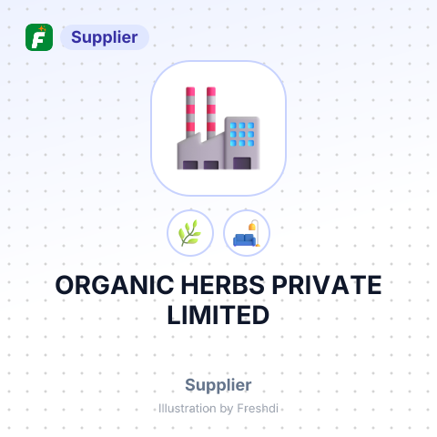 ORGANIC HERBS PRIVATE LIMITED – summary card, no photo uploaded yet