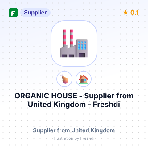 ORGANIC HOUSE – summary card, no photo uploaded yet