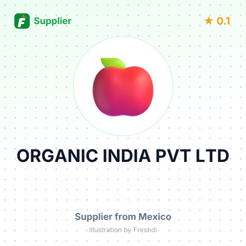 ORGANIC INDIA PVT LTD – summary card, no photo uploaded yet