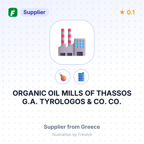 ORGANIC OIL MILLS OF THASSOS G.A. TYROLOGOS & CO. CO. – summary card, no photo uploaded yet