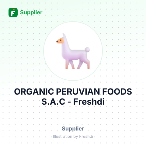 ORGANIC PERUVIAN FOODS S.A.C – summary card, no photo uploaded yet