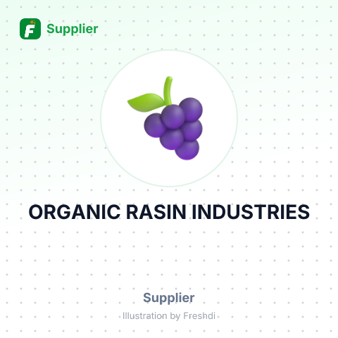 ORGANIC RASIN INDUSTRIES – summary card, no photo uploaded yet