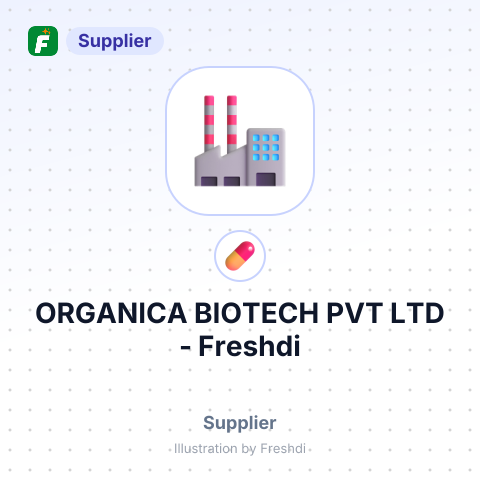 ORGANICA BIOTECH PVT LTD – summary card, no photo uploaded yet