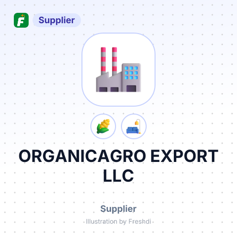 ORGANICAGRO EXPORT LLC – summary card, no photo uploaded yet