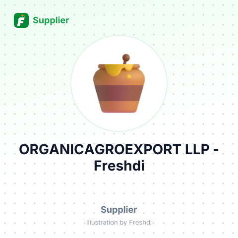 ORGANICAGROEXPORT LLP – summary card, no photo uploaded yet