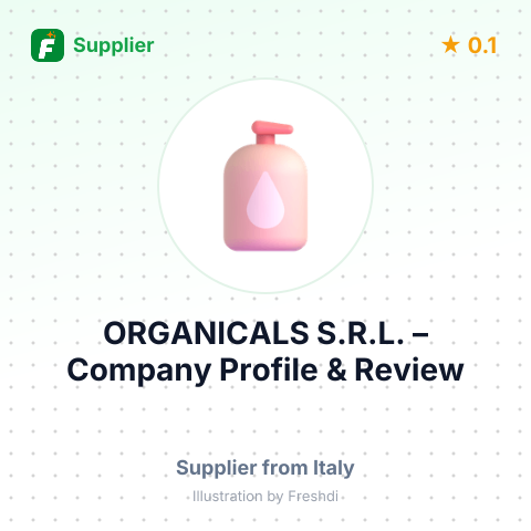 ORGANICALS S.R.L. – summary card, no photo uploaded yet