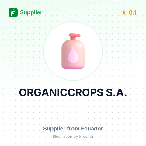 ORGANICCROPS S.A. – summary card, no photo uploaded yet