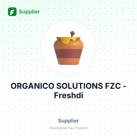 ORGANICO SOLUTIONS FZC – summary card, no photo uploaded yet