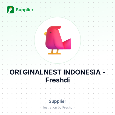 ORI GINALNEST INDONESIA – summary card, no photo uploaded yet