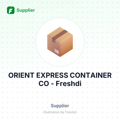ORIENT EXPRESS CONTAINER CO – summary card, no photo uploaded yet