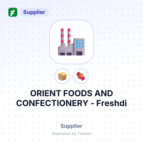 ORIENT FOODS AND CONFECTIONERY – summary card, no photo uploaded yet