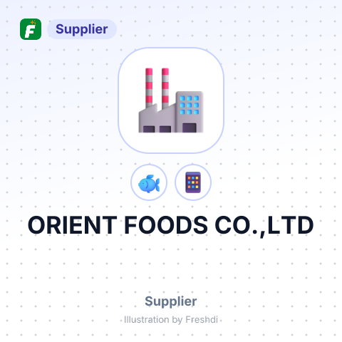 ORIENT FOODS CO.,LTD – summary card, no photo uploaded yet