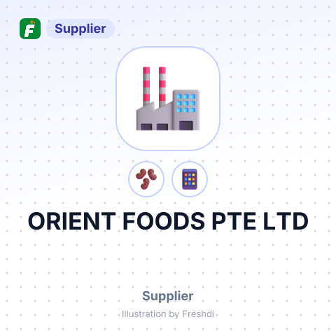 ORIENT FOODS PTE LTD – summary card, no photo uploaded yet