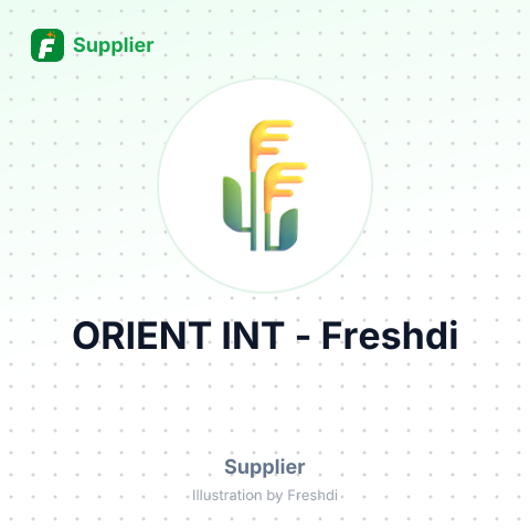 ORIENT INT – summary card, no photo uploaded yet