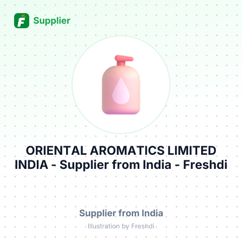 ORIENTAL AROMATICS LIMITED INDIA – summary card, no photo uploaded yet