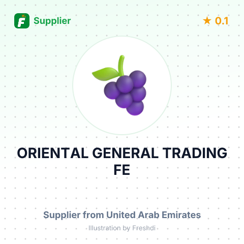 ORIENTAL GENERAL TRADING FE – summary card, no photo uploaded yet