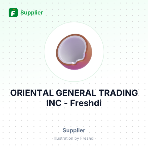 ORIENTAL GENERAL TRADING INC – summary card, no photo uploaded yet