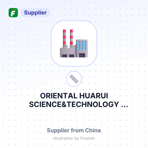 ORIENTAL HUARUI SCIENCE&TECHNOLOGY DEVELOPI... – summary card, no photo uploaded yet