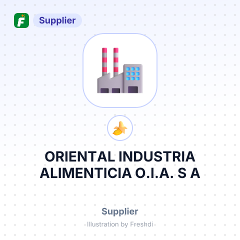 ORIENTAL INDUSTRIA ALIMENTICIA O.I.A. S A – summary card, no photo uploaded yet
