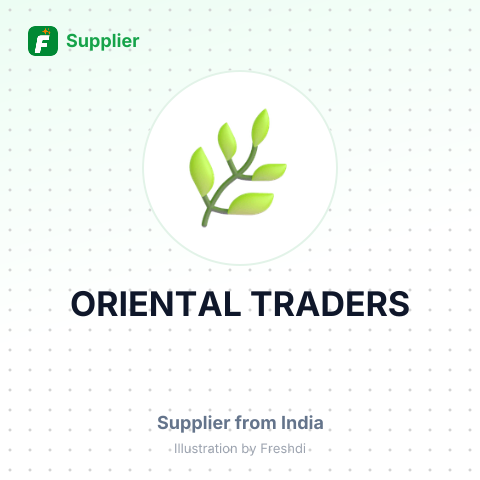 ORIENTAL TRADERS – summary card, no photo uploaded yet