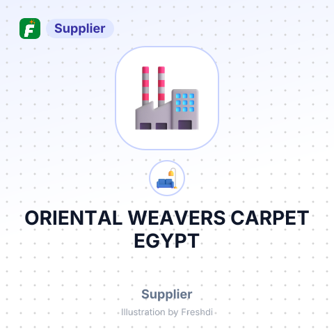ORIENTAL WEAVERS CARPET EGYPT – summary card, no photo uploaded yet