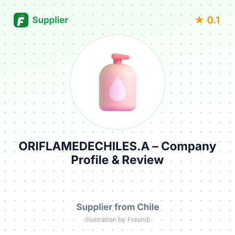 ORIFLAMEDECHILES.A – summary card, no photo uploaded yet