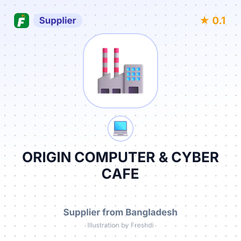 ORIGIN COMPUTER & CYBER CAFE – summary card, no photo uploaded yet