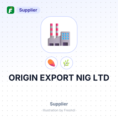 ORIGIN EXPORT NIG LTD – summary card, no photo uploaded yet