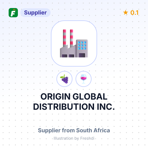 ORIGIN GLOBAL DISTRIBUTION INC. – summary card, no photo uploaded yet