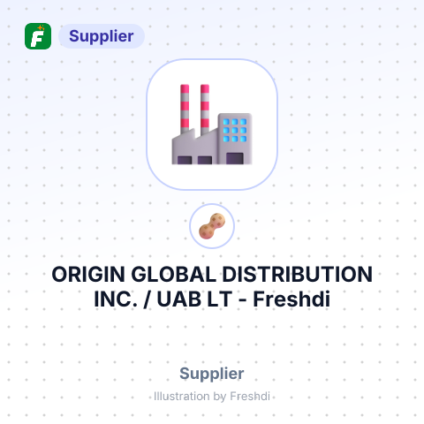 ORIGIN GLOBAL DISTRIBUTION INC. / UAB LT – summary card, no photo uploaded yet