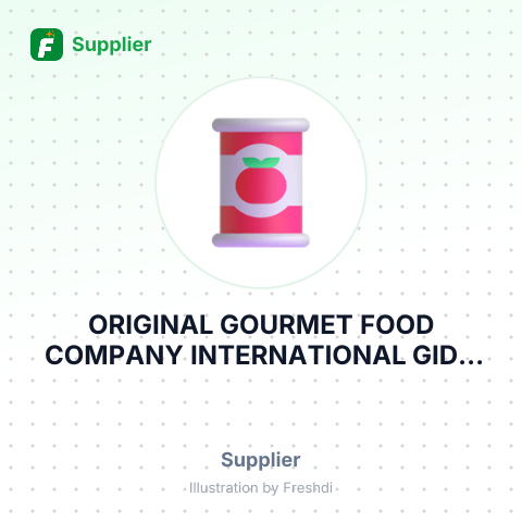 ORIGINAL GOURMET FOOD COMPANY INTERNATIONAL GIDA SANAYİ VE TİCARET ANONİM ŞİRKETİ – summary card, no photo uploaded yet