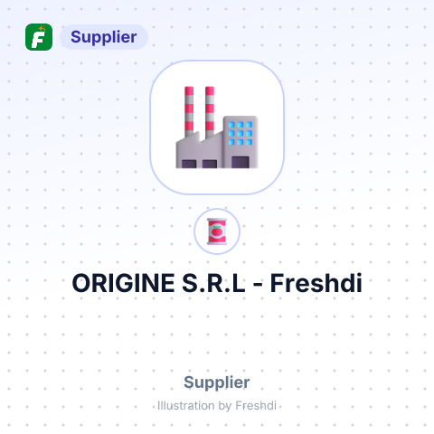 ORIGINE S.R.L – summary card, no photo uploaded yet
