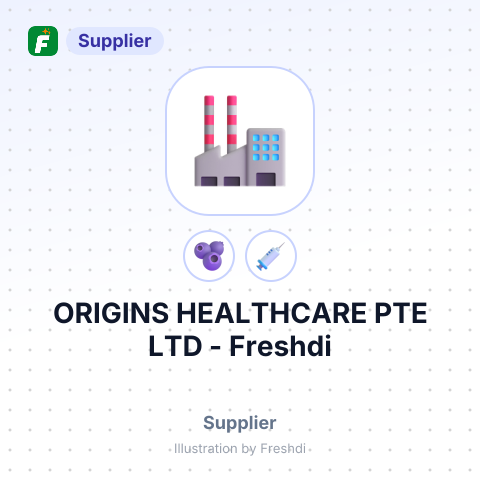ORIGINS HEALTHCARE PTE LTD – summary card, no photo uploaded yet