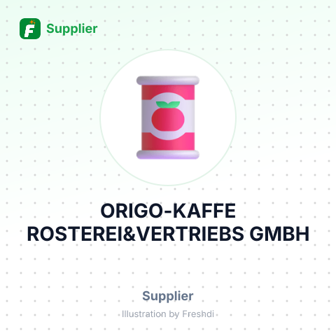 ORIGO-KAFFE ROSTEREI&VERTRIEBS GMBH – summary card, no photo uploaded yet