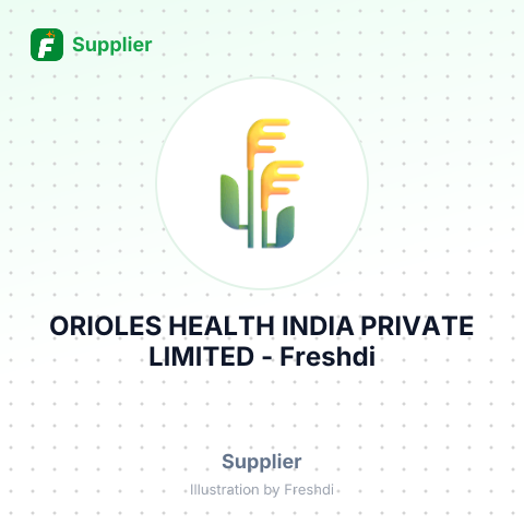 ORIOLES HEALTH INDIA PRIVATE LIMITED – summary card, no photo uploaded yet