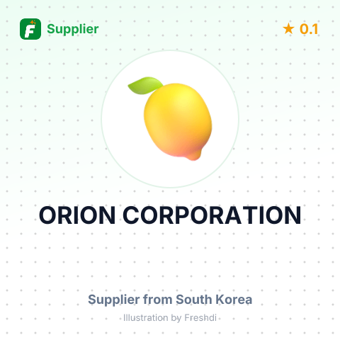 ORION CORPORATION – summary card, no photo uploaded yet