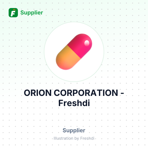 ORION CORPORATION – summary card, no photo uploaded yet