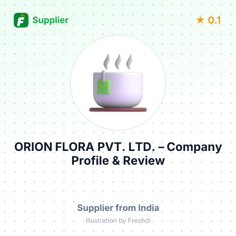 ORION FLORA PVT. LTD. – summary card, no photo uploaded yet