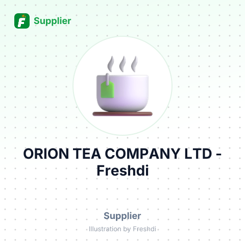 ORION TEA COMPANY LTD – summary card, no photo uploaded yet