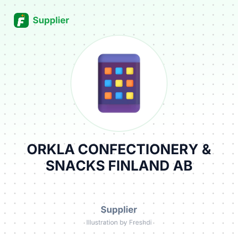 ORKLA CONFECTIONERY & SNACKS FINLAND AB – summary card, no photo uploaded yet