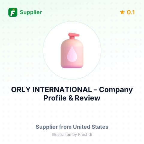ORLY INTERNATIONAL – summary card, no photo uploaded yet
