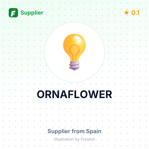 ORNAFLOWER – summary card, no photo uploaded yet